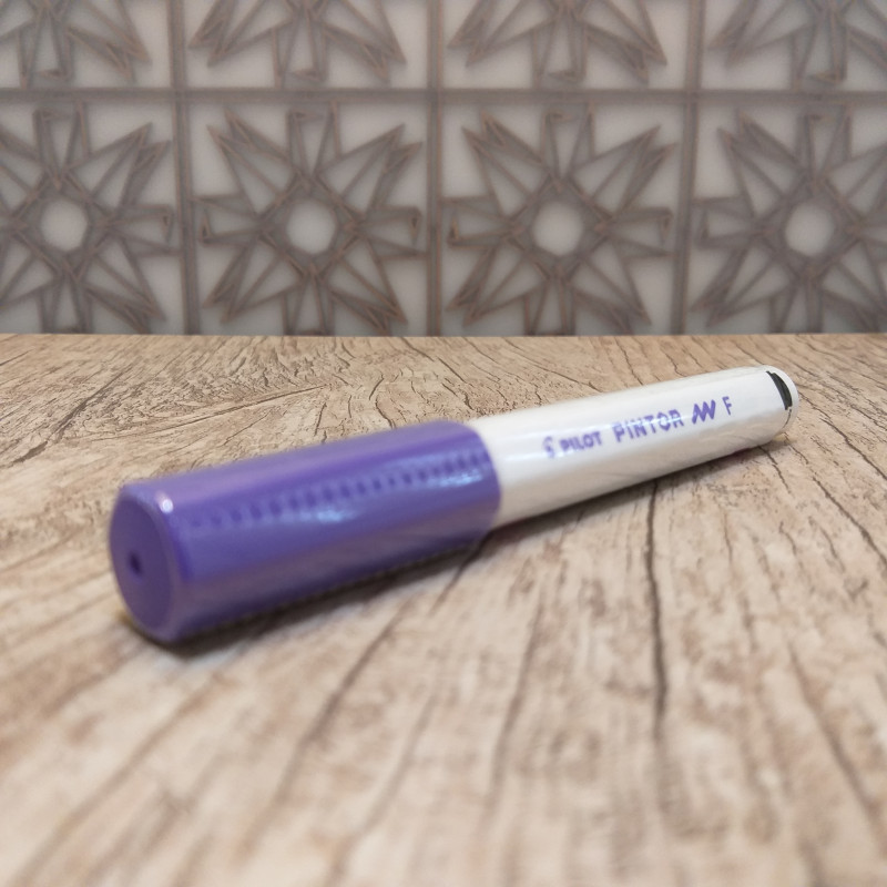 marcador permanente pilot pintor qualidade japonesa a base d'água com 1mm de ponta fina em poliéster para lettering