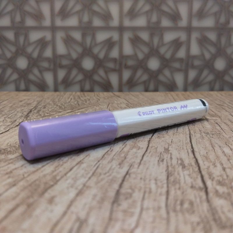 marcador permanente pilot pintor qualidade japonesa a base d'água com 1mm de ponta fina em poliéster para lettering