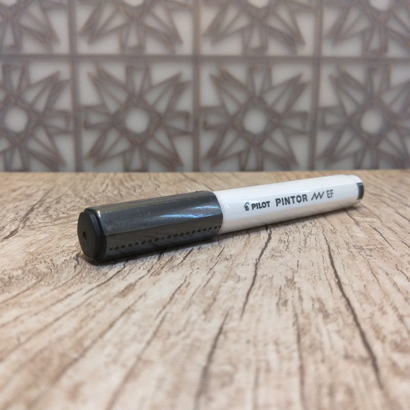 marcador permanente pilot pintor qualidade japonesa a base d'água com 1mm de ponta fina em poliéster para lettering