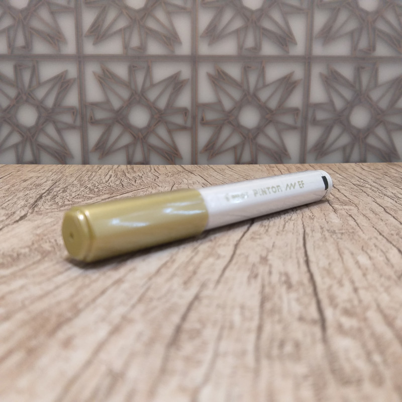 marcador permanente pilot pintor qualidade japonesa a base d'água com 1mm de ponta fina em poliéster para lettering