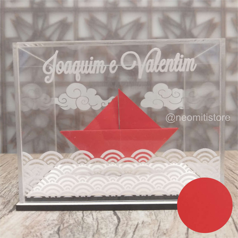 origami barco dobradura japonesa cultura milenar boa sorte prosperidade coragem lembrancinha presente
