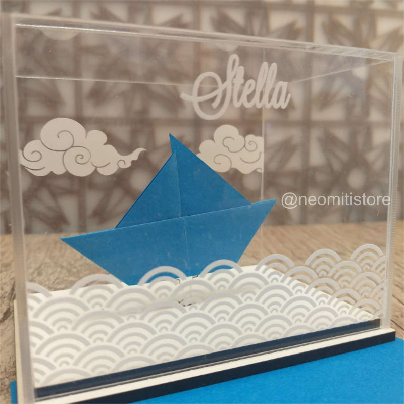 origami barco dobradura japonesa cultura milenar boa sorte prosperidade coragem lembrancinha presente