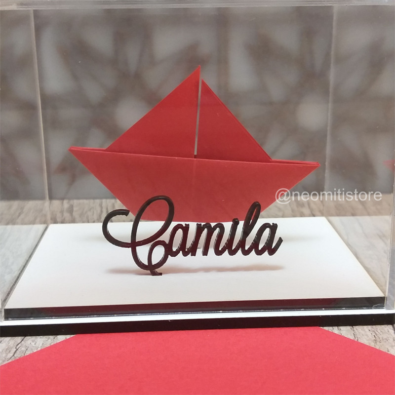 origami barco dobradura japonesa cultura milenar boa sorte prosperidade coragem lembrancinha presente
