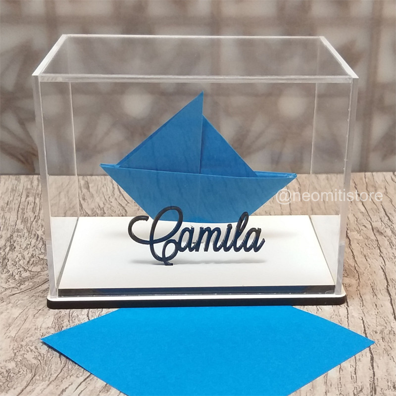 origami barco dobradura japonesa cultura milenar boa sorte prosperidade coragem lembrancinha presente