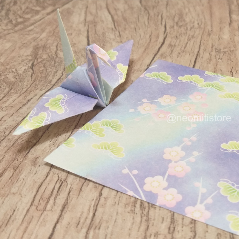 origami tsuru grou dobradura japonesa cultura milenar boa sorte prosperidade longevidade lembrancinha presente