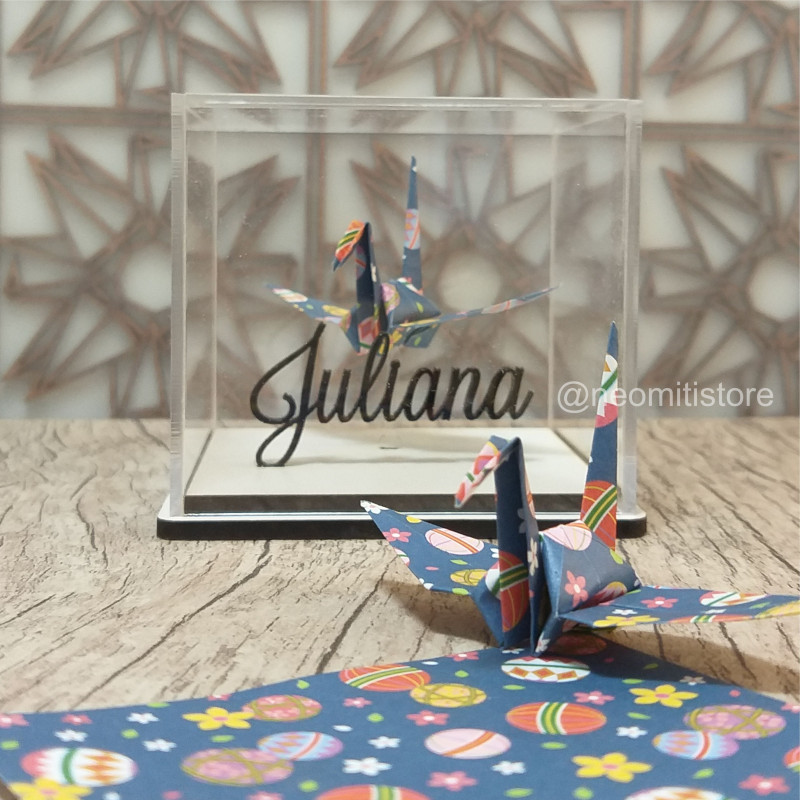 origami tsuru grou dobradura japonesa cultura milenar boa sorte prosperidade longevidade lembrancinha presente