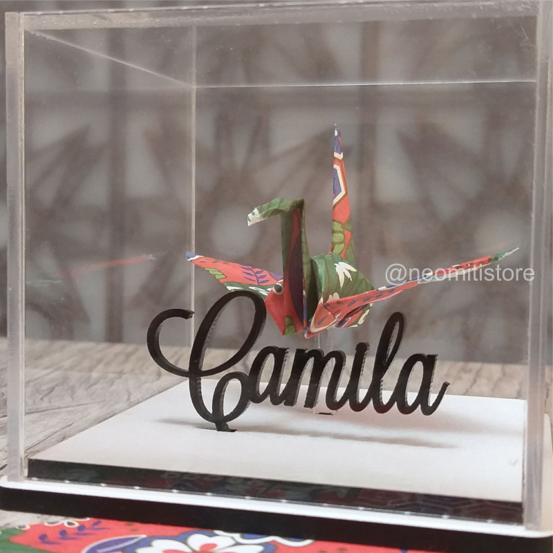 origami tsuru grou dobradura japonesa cultura milenar boa sorte prosperidade longevidade lembrancinha presente