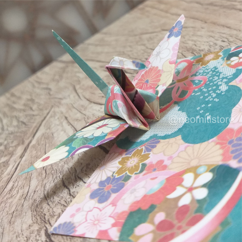 origami tsuru grou dobradura japonesa cultura milenar boa sorte prosperidade longevidade lembrancinha presente