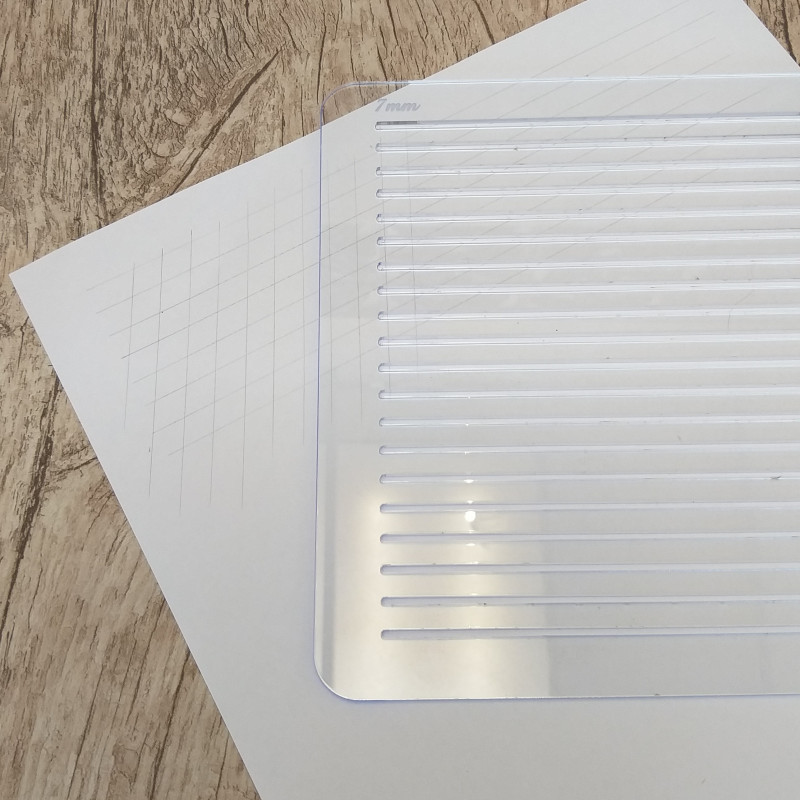 regua pauta gabarito caligrafia lettering treino pratica