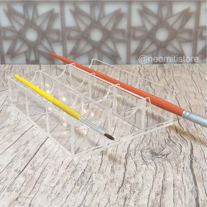 suporte para pincel artista de lettering caligrafia e artesanato acrílico maquiagem