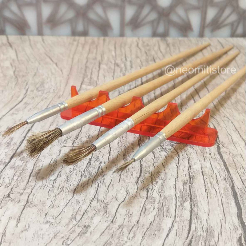 suporte para pincel artista de lettering caligrafia e artesanato acrílico maquiagem