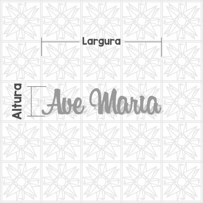 Ave Maria - cursivo BLB