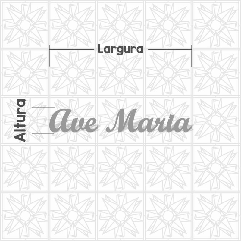 Ave Maria - cursivo SCP