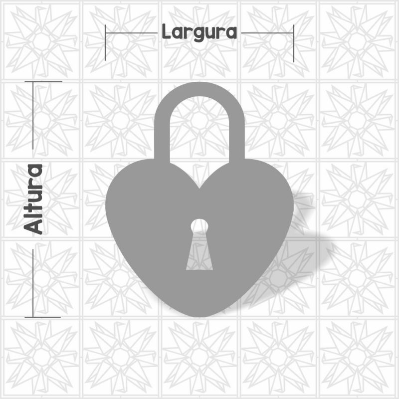Cadeado Coração