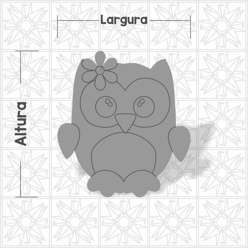Coruja flor