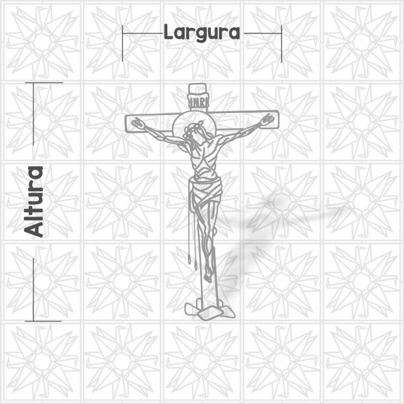 Cruz Jesus Cristo Vazado
