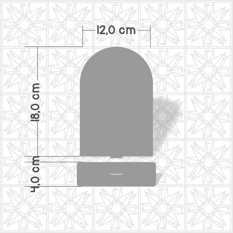 Display Vertical Arredondado