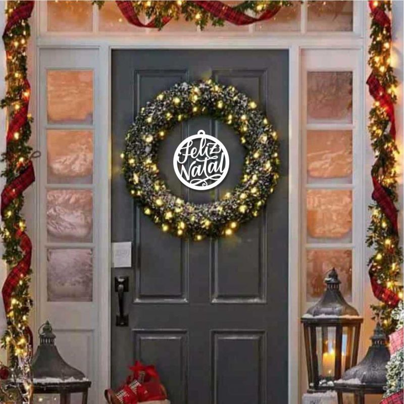 Guirlanda Feliz Natal - Puli.letrou