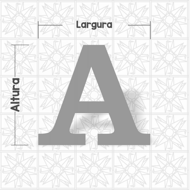 Letra A - Forma