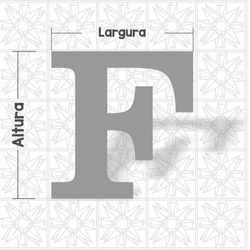 Letra F - Forma