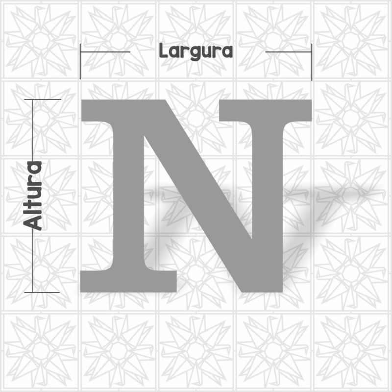 Letra N - Forma