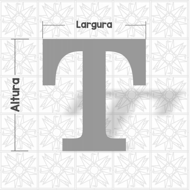 Letra T - Forma