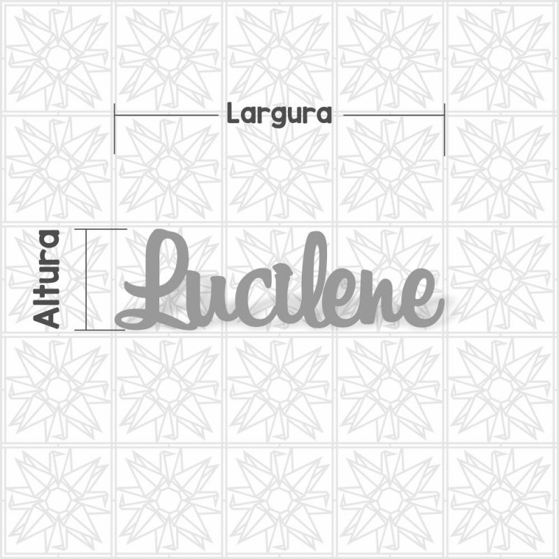 Lucilene cursiva BLB