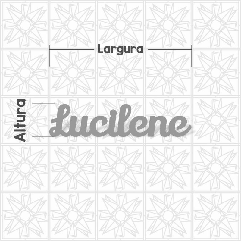 Lucilene cursiva LLY