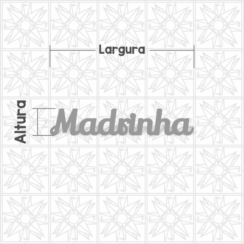 Madrinha - cursivo LLY