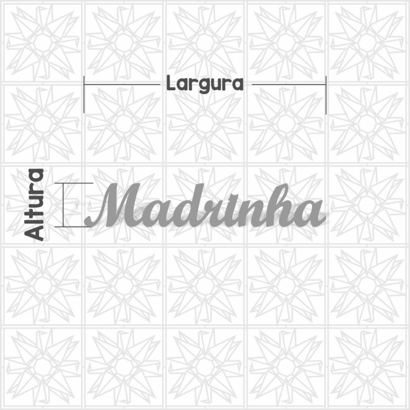 Madrinha - cursivo SCP