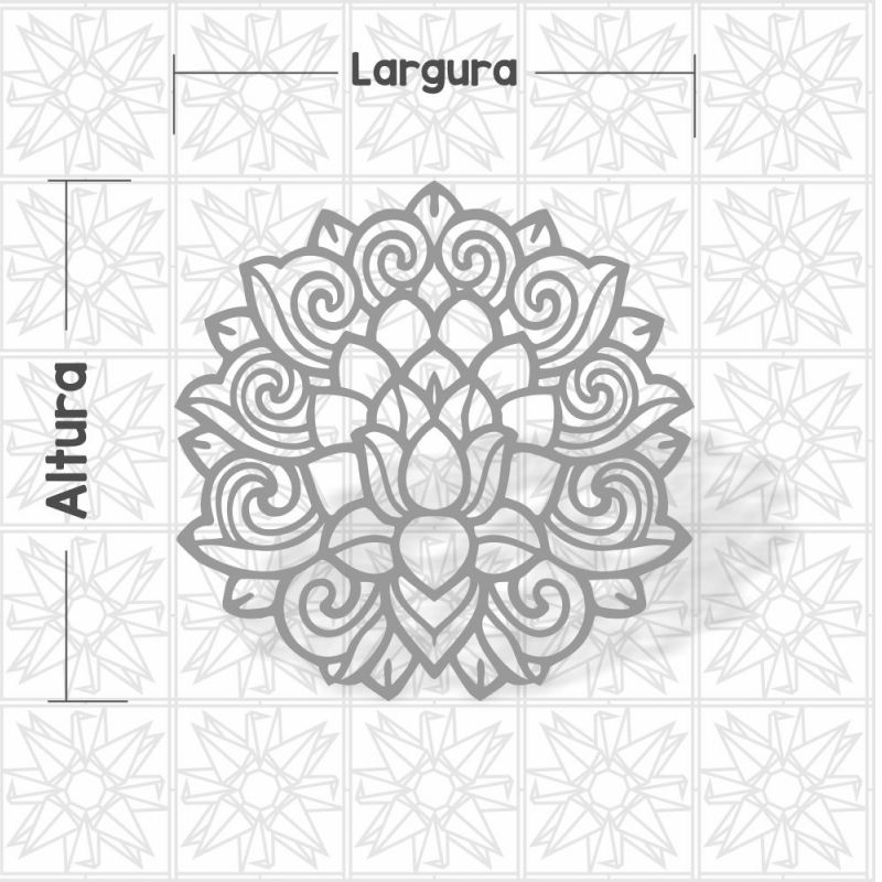 Mandala Flor de Lotus
