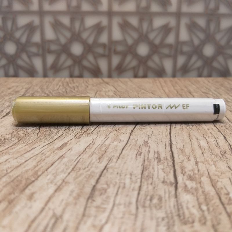 Marcador Pilot Pintor - gold