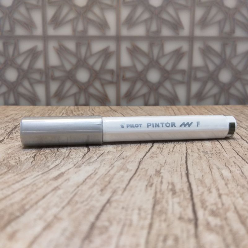 Marcador Pilot Pintor - Silver