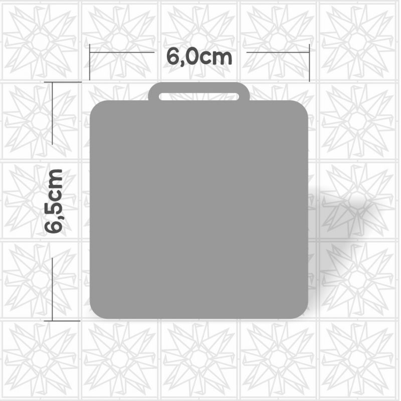 Medalha - Quadrada
