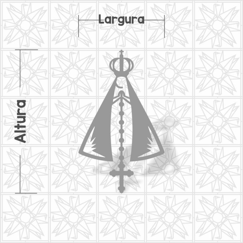 Nossa Senhora - Cruz Trabalhada