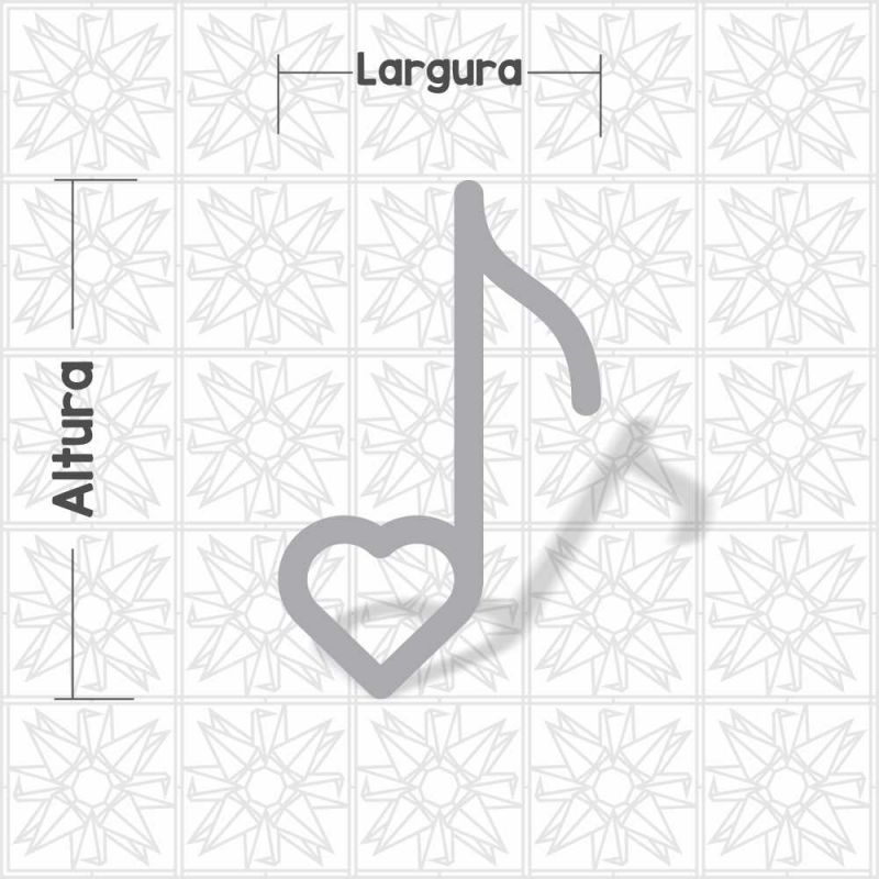 Nota musical coração