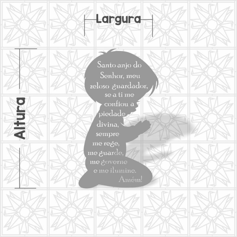 Oração do Santo Anjo - Menino