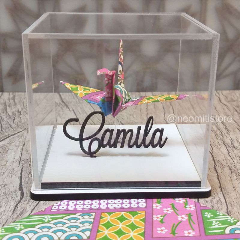 Origami tsuru - Estampado 