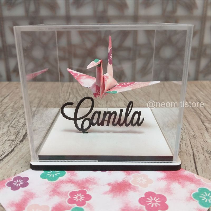 Origami Tsuru - Floral 