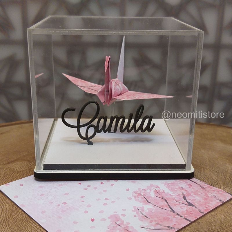 Origami Tsuru - Sakura Rosa