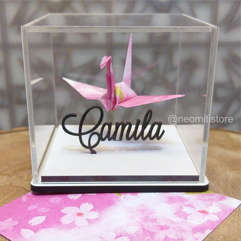 Origami Tsuru - Sakura Rosa