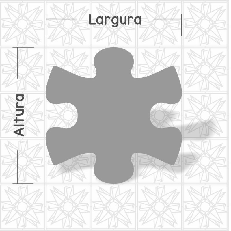 Peça quebra cabeça