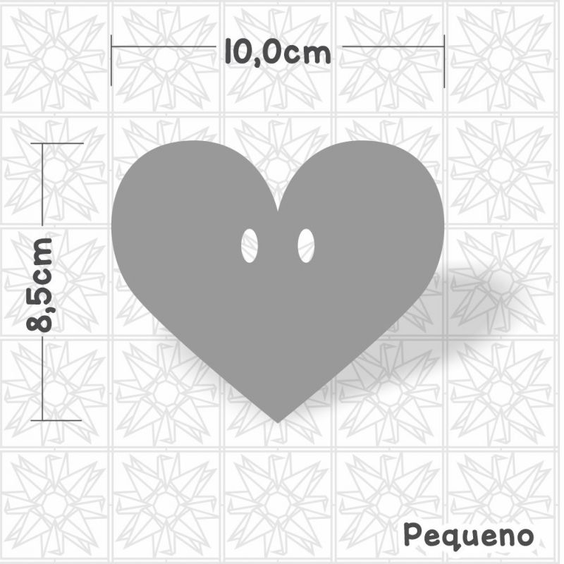 Porta alianças - coração